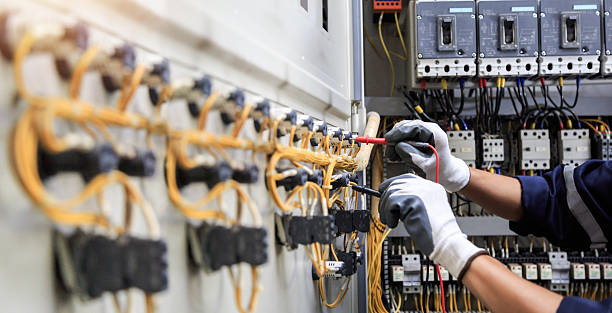 Professional Electrician technician working in Bristol County County, RI